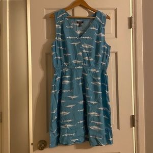Shark print ModCloth dress 🦈